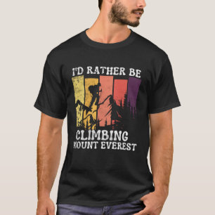 ID klimt eerder de Mount Everest Hiking T-shirt