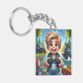 ID-Label Sleutelhanger kind (Voorkant Links)