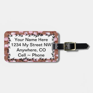 ID-labels ~ Roze Biggetjes Bagagelabel