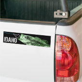 ID LARGEMOUTH BAST - HIER FISHY STKG IDAHO BUMPERSTICKER (Op Truck)