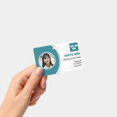 ID logo van aangepaste foto van werknemers Badge (Handheld)