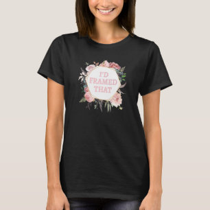 ID Omlijst Die Plant Frame Tuinieren 3 T-shirt