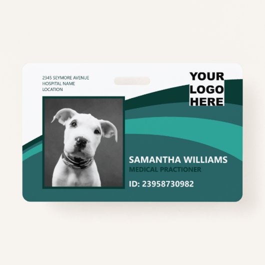 ID Photo Medical Logo Classic Badge (Voorkant)