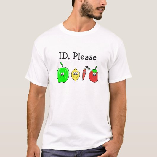 ID Please Funny Trump Sarcasme Shirt (Voorkant)