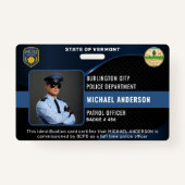 ID  politieagent Badge (Voorkant)