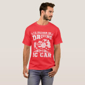 Id rather be driving my rc car boy t-shirt (Voorkant volledig)