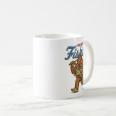 I'd Rather Be Fishing Bigfoot  Koffiemok (Voorkant rechts)