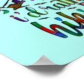 I'd Rather Be Hiking funny Hikers quotes Poster (Hoek)