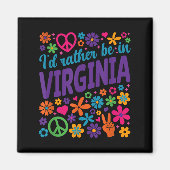 I'd Rather Be In Virginia  Magneet (Voorkant)