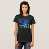 I'd Rather Be Playing Bingo  2 T-shirt (Voorkant volledig)