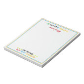 I'd rather be playing Mahjongg or tennis Notitieblok (Linkerzijde)