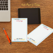 I'd rather be playing Mahjongg or tennis Post-it® Notes