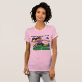 I'd Rather be playing pickleball T-shirt (Voorkant volledig)