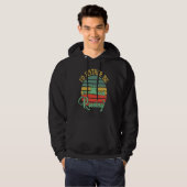 I'd Rather Be Rowing Retro Vintage Hoodie (Voorkant volledig)