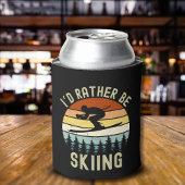 I'd Rather be Skiing, Funny skier Blikjeskoeler