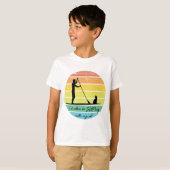 I'd Rather Be SUPing With My Cat SUP T-shirt (Voorkant volledig)