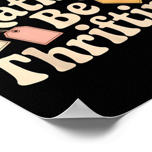 I'd Rather Be Thrifting  Poster (Hoek)