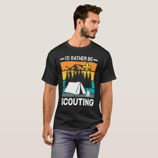 ID Rather Scouting Scouting T-shirt (Voorkant volledig)