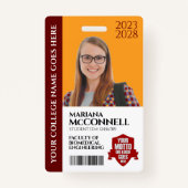 ID "Red Gold School College" Badge (Voorkant)