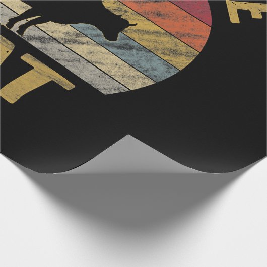 ID roken dat Funny BBQ de moker Grill Gift Cadeaupapier (Hoek)