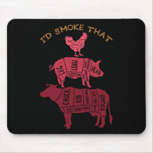 ID roken die barbecue Muismat