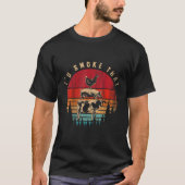 ID Rook dat grappig gerookt vlees BBQ Chef Barbecu T-shirt (Voorkant)