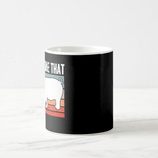 ID Rook dat roker Grill Barbecue Medium Koffiemok (Center)