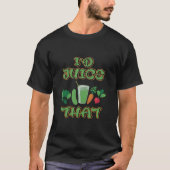 ID SAP DAT GRAPPIGE VEGETARISCHE VEGAN RAW FOOD LI T-SHIRT (Voorkant)
