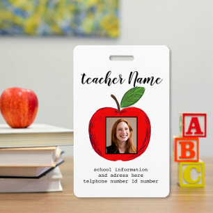 ID-school leraar ID ID Badge