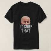 Id Sniff die anti Joe Biden Tshirt Funny Parody (Design voorkant)