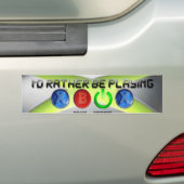 ID Speel liever Xbox Bumpersticker (Op auto)
