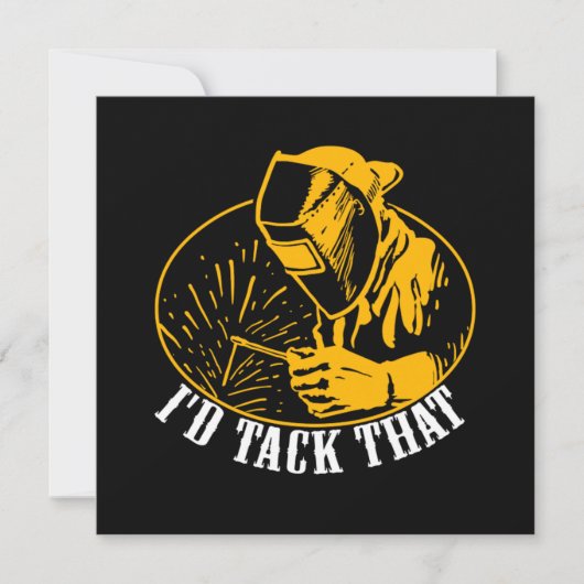 ID Tack dat Welder Welder Welding Kaart (Voorkant)