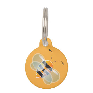  ID-tag - Bee Design. Huisdierpenning