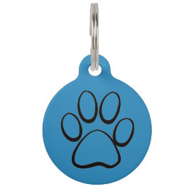 ID-tag Dog Paw Pet Huisdierpenning