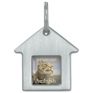 ID-tag Kat Pet Huisdieren Naamplaatje