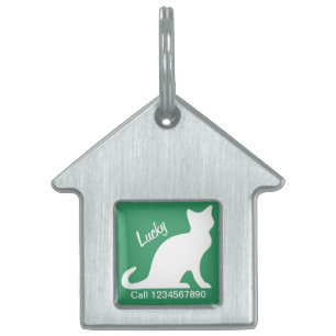 ID-tags voor kattenhalsbanden voor uw huisdier A Huisdieren Naamplaatje
