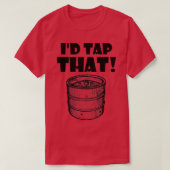 ID tikt op die knop T-shirt (Design voorkant)