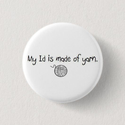 id-toets ronde button 3,2 cm (Voorkant)