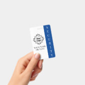 ID van beveiligingsmedewerker met Logo Badge (Handheld)