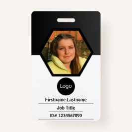 ID van medewerker van aangepast bedrijf, Photo Log Badge