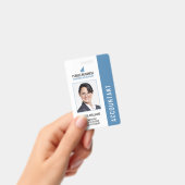 ID van medewerkers van Modern Business Logo Badge (Handheld)