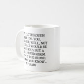 I'D WALK THROUGH FIRE FOR YOU, DAUGHTER. KOFFIEMOK (Voorkant links)