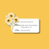 ID Wildflower-bagage Sticker