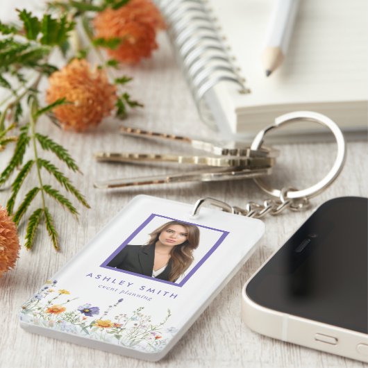 ID Wildflower-medewerker Sleutelhanger (Voorkant Rechts)