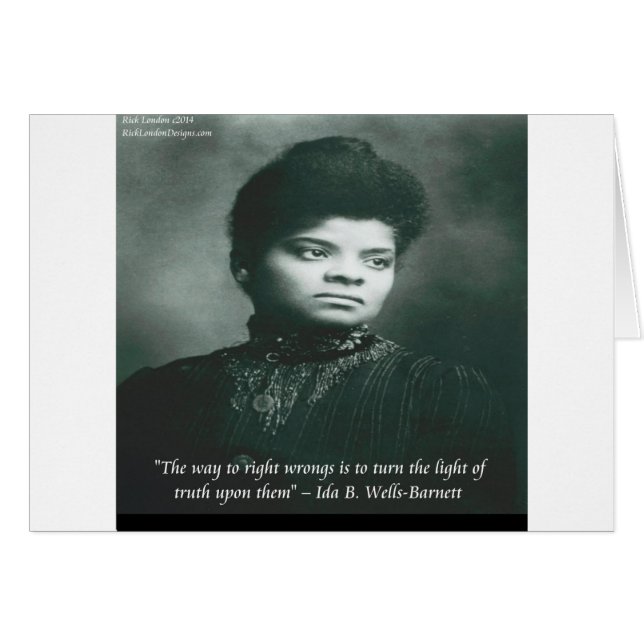 Ida B - het Citaat van Wells & van de Waarheid (Voorkant Horizontaal)