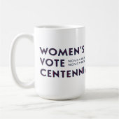 Ida B. Stemming vrouwen 100 jaar Jubileum Koffiemok (Links)