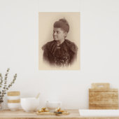 Ida B Wells 19th Century Photo Poster (Keuken)