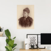 Ida B Wells 19th Century Photo Poster (Thuiskantoor)