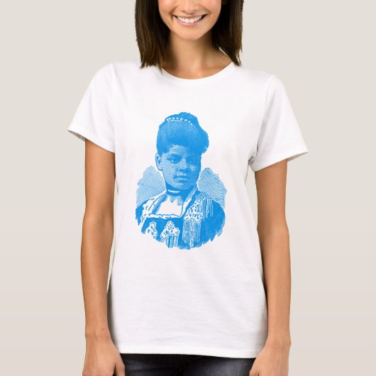 Ida B. Wells-Barnett Pop Art Portret T-shirt (Voorkant)