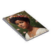 Ida B Wells Bloemenkunst eerbetoon Notitieboek (Rechterzijde)